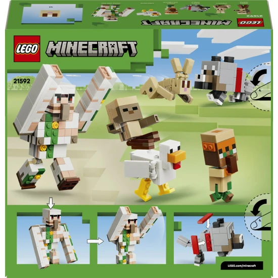 LEGO Minecraft 21592 Kuřecí žokej a útok v poušti LEGO Minecraft 21592 Kuřecí žokej a útok v poušti