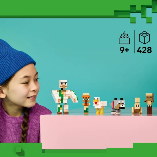 LEGO Minecraft 21592 Kuřecí žokej a útok v poušti LEGO Minecraft 21592 Kuřecí žokej a útok v poušti