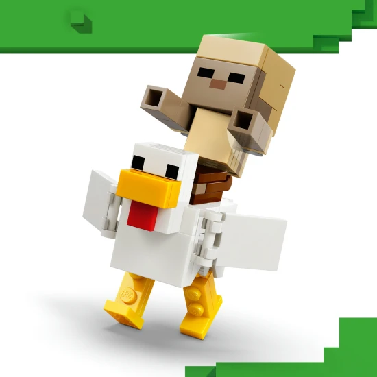 LEGO Minecraft 21592 Kuřecí žokej a útok v poušti LEGO Minecraft 21592 Kuřecí žokej a útok v poušti