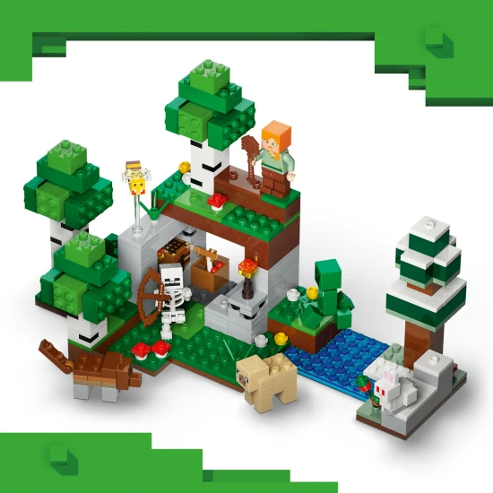 LEGO Minecraft 21593 První noční dobrodružství