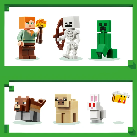LEGO Minecraft 21593 První noční dobrodružství