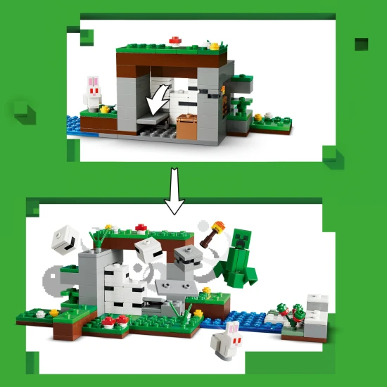 LEGO Minecraft 21593 První noční dobrodružství