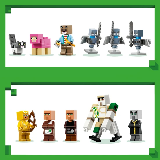LEGO Minecraft 21596 Útok Mága na vesnici LEGO Minecraft 21596 Útok Mága na vesnici