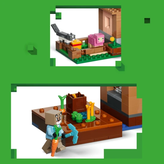 LEGO Minecraft 21596 Útok Mága na vesnici LEGO Minecraft 21596 Útok Mága na vesnici