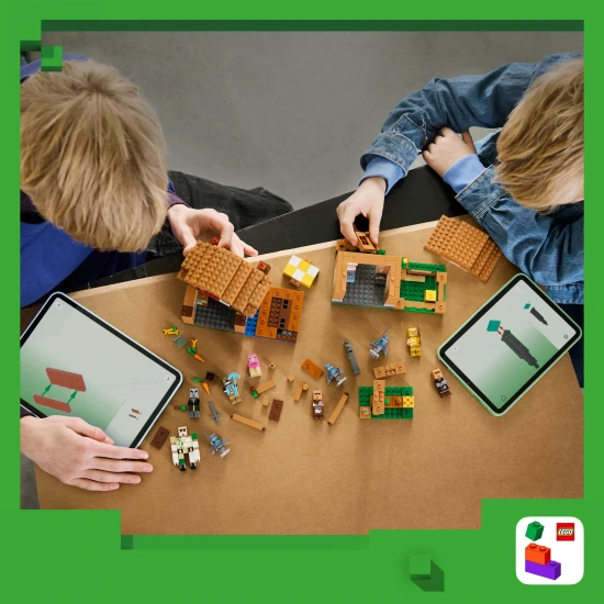LEGO Minecraft 21596 Útok Mága na vesnici LEGO Minecraft 21596 Útok Mága na vesnici