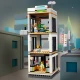Tři úžasné domy LEGO Creator – luxusní dům s bazénem, ​​moderní městská budova s ​​vířivkou a lesní chata s otevírací střechou