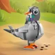 Kreativní stavění se stavebnicí LEGO Creator – kočka, pejsek a holub 
