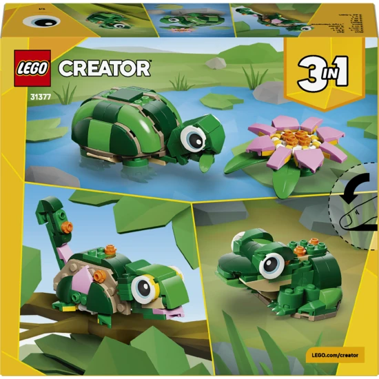 LEGO Creator 31377 Želva s leknínem