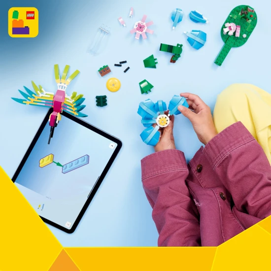 LEGO CREATOR 31384 Divoká zvířata: Barevný kolibřík