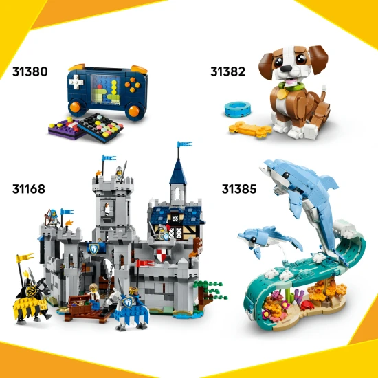 LEGO CREATOR 31384 Divoká zvířata: Barevný kolibřík