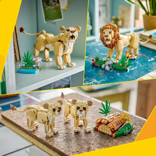 LEGO Creator 31386 Divoká zvířata: Majestátní lev LEGO Creator 31386 Divoká zvířata: Majestátní lev