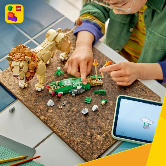 LEGO Creator 31386 Divoká zvířata: Majestátní lev LEGO Creator 31386 Divoká zvířata: Majestátní lev