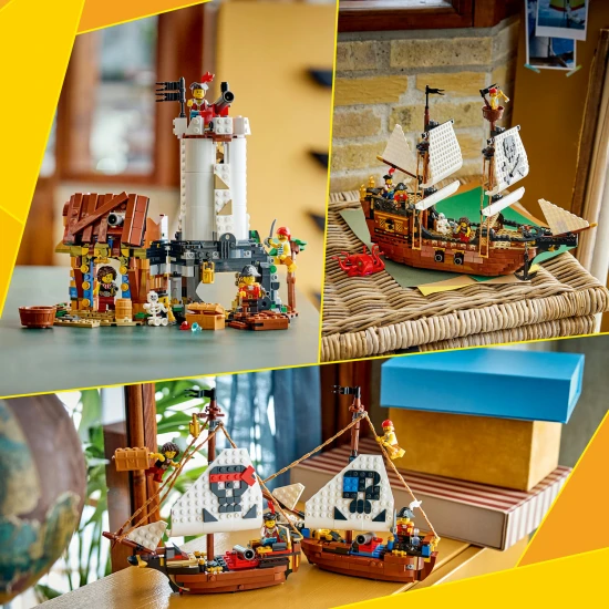 LEGO Creator 31387 Kultovní pirátská loď LEGO Creator 31387 Kultovní pirátská loď