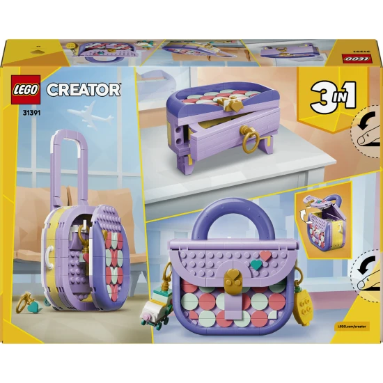 LEGO Creator 31391 Módní kabelka s úložným prostorem LEGO Creator 31391 Módní kabelka s úložným prostorem