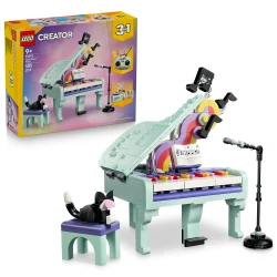 LEGO Creator 31392 Hudební dekorace: Klavír s kočkou