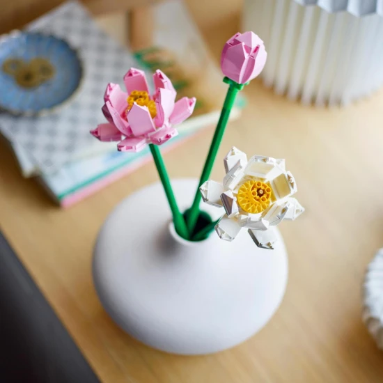 LEGO 40647: nádherné rozkvetlé lotosové květiny