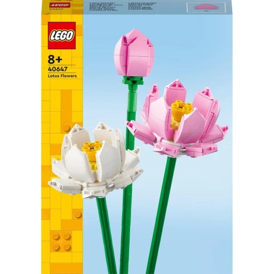 LEGO 40647: nádherné rozkvetlé lotosové květiny