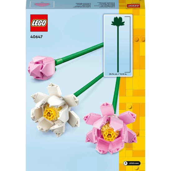 LEGO 40647: nádherné rozkvetlé lotosové květiny