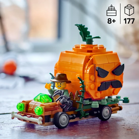 LEGO 40822 Pick-up s halloweenskými dýněmi