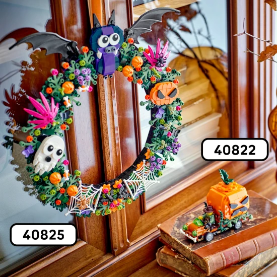 LEGO 40822 Pick-up s halloweenskými dýněmi