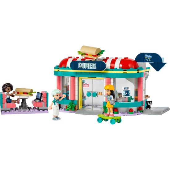 LEGO Friends Bistro v centru městečka Heartlake LEGO Friends Bistro v městečku Heartlake – zábava pro děti od 6 let