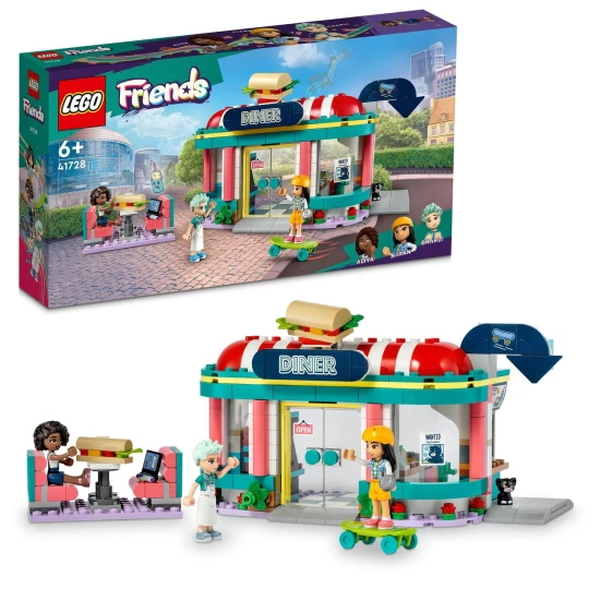 LEGO Friends Bistro v městečku Heartlake – zábava pro děti od 6 let