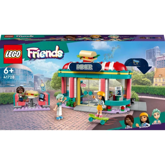 LEGO Friends Bistro v centru městečka Heartlake LEGO Friends Bistro v městečku Heartlake – zábava pro děti od 6 let