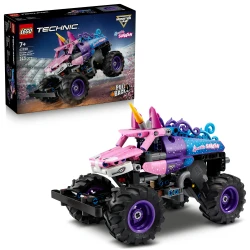 LEGO 42220 Monster Jam™ Sparkle Smash™ s natahovacím motorem