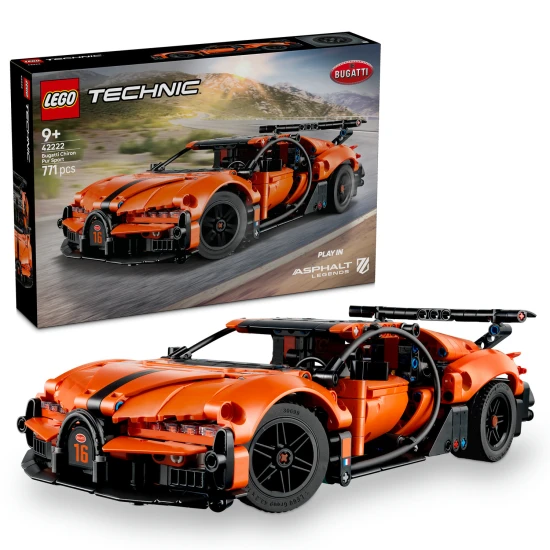 LEGO 42222 Hyperauto Bugatti Chiron Pur Sport
