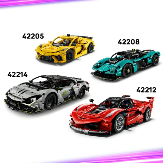 LEGO 42222 Hyperauto Bugatti Chiron Pur Sport
