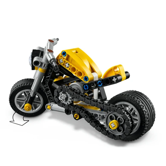 LEGO Technic 42225 Žlutá motorka