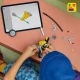 LEGO Technic 42225 Žlutá motorka