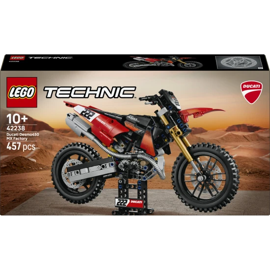 LEGO Technic 42238 Motorka Ducati Desmo450 MX Factory