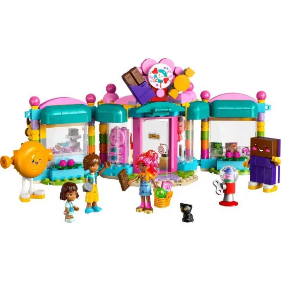 LEGO Friends 42649 Cukrárna v městečku Heartlake LEGO® Friends 42649 Cukrárna v městečku Heartlake se 3 postavami a zábavnými doplňky na hraní.
