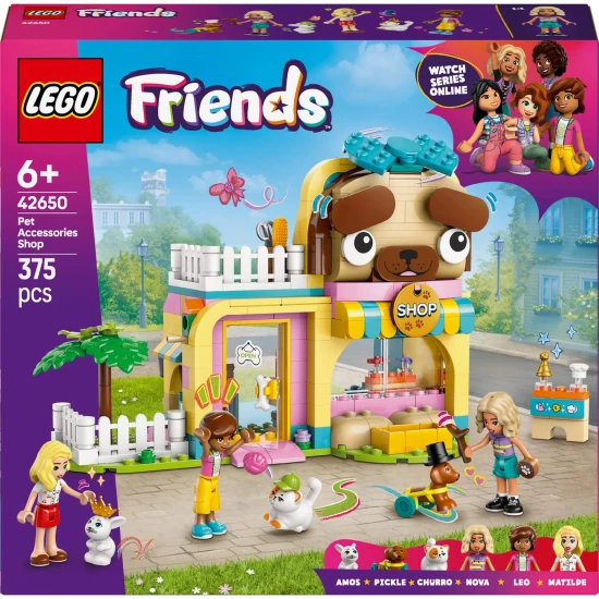 Zábavná stavebnice LEGO Friends pro malé milovníky zvířat