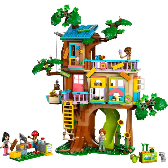 LEGO® Friends 42652 Dům přátelství na stromě s minipanenkami a zvířátky