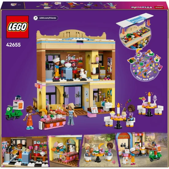LEGO Friends restaurace s kuchyní plnou doplňků