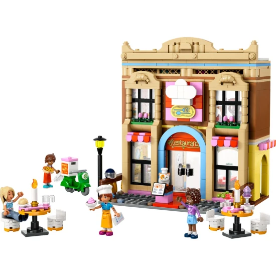 LEGO Friends restaurace s kuchyní plnou doplňků