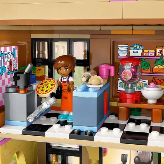 LEGO Friends restaurace s kuchyní plnou doplňků
