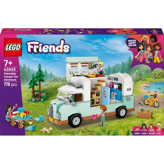 LEGO Friends Dobrodružství s karavanem přátelství Objevuj přírodu s LEGO Friends a karavanem přátelství