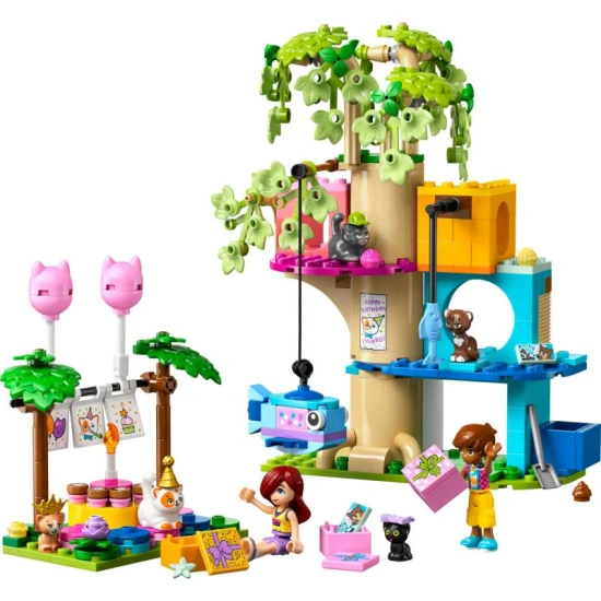 LEGO Friends Kočičí narozeninová oslava – Zábava pro malé milovníky koček!