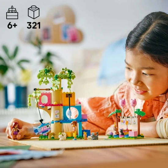LEGO Friends Kočičí narozeninová oslava – Zábava pro malé milovníky koček!