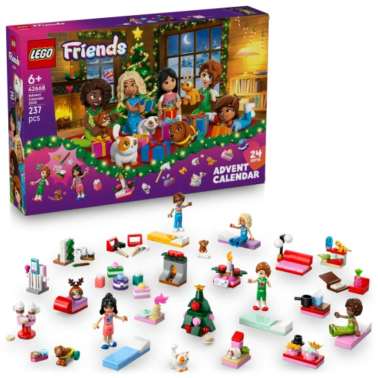 LEGO Friends 42668 Adventní kalendář Friends 2025
