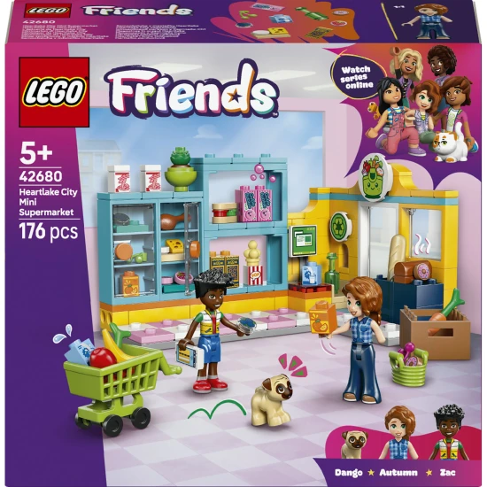 LEGO Friends 42680 Samoobsluha v městečku Heartlake LEGO Friends 42680 Samoobsluha v městečku Heartlake