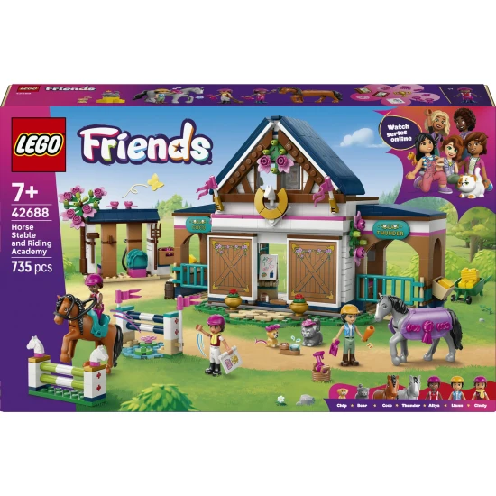 LEGO Friends 42688 Koňská stáj a jezdecká akademie