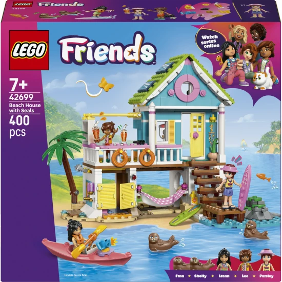 LEGO Friends 42699 Plážový dům s tuleni