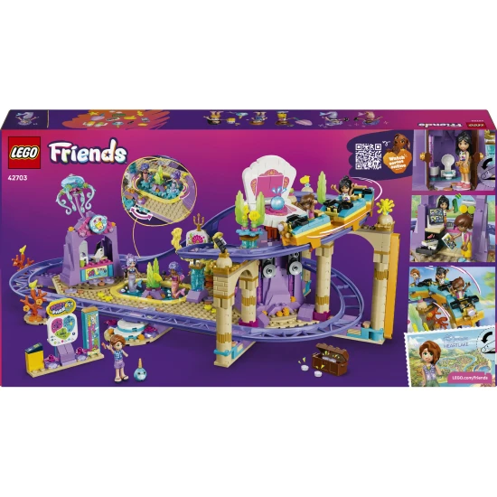 LEGO Friends 42703 Jízda na horské dráze s mořskými pannami