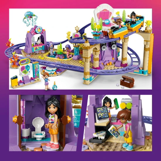 LEGO Friends 42703 Jízda na horské dráze s mořskými pannami
