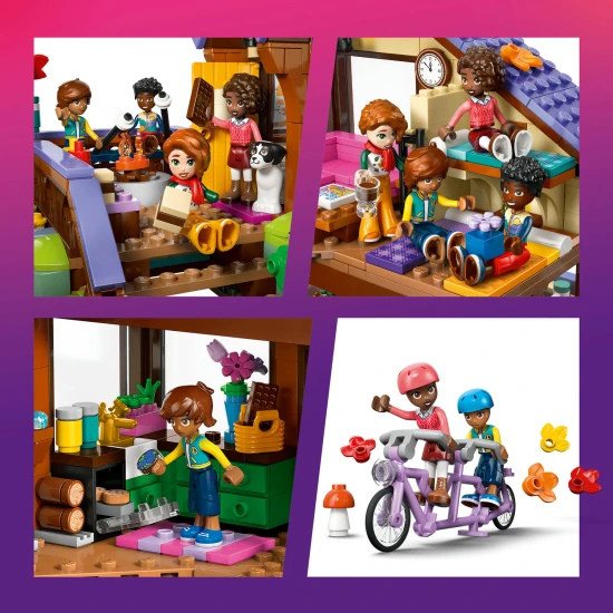 LEGO Friends 42705 Útulná chata v podzimním lese