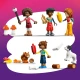LEGO Friends 42705 Útulná chata v podzimním lese